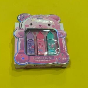 Liplicious Yummy Lips 3-Pack Lip Gloss Set - Purple, Pink, Teal